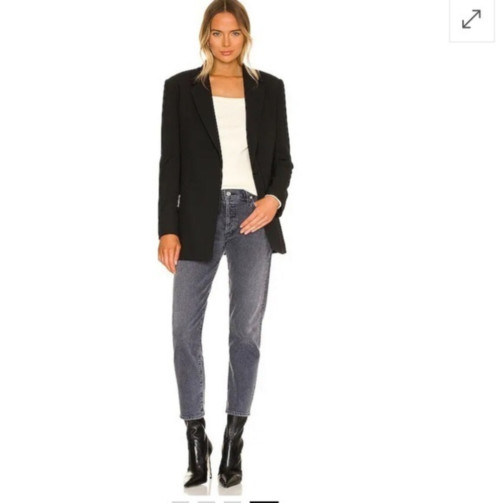 Citizens of Humanity Gray Jeans Button Fly Boyfriend Slim Fit